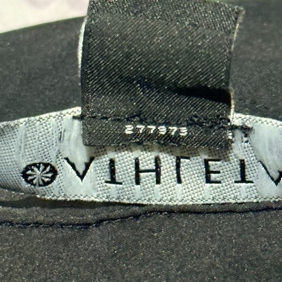 Athleta Daybreak Lightweight Midi Dress Womens Small Black Athleisure Relaxed - Picture 4 of 6